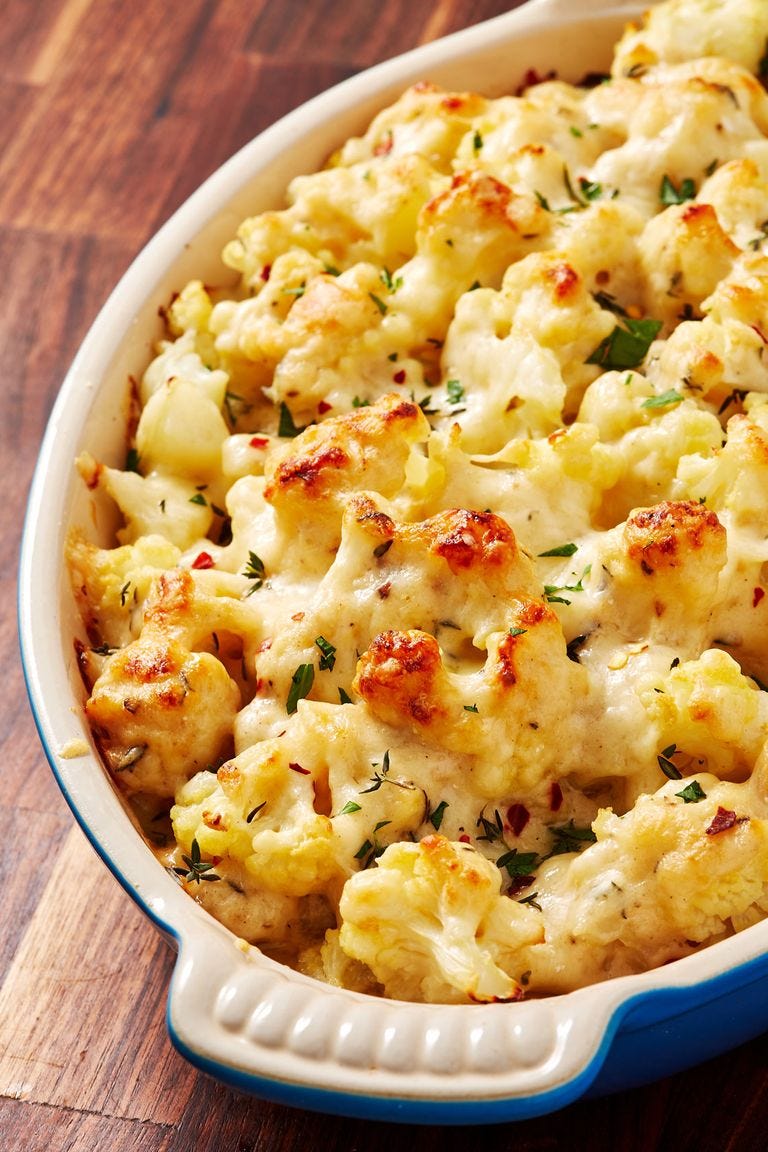 cauliflower au gratin