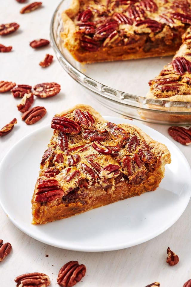 pumpkin pecan pie