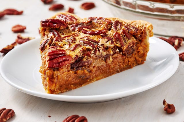 pumpkin pecan pie