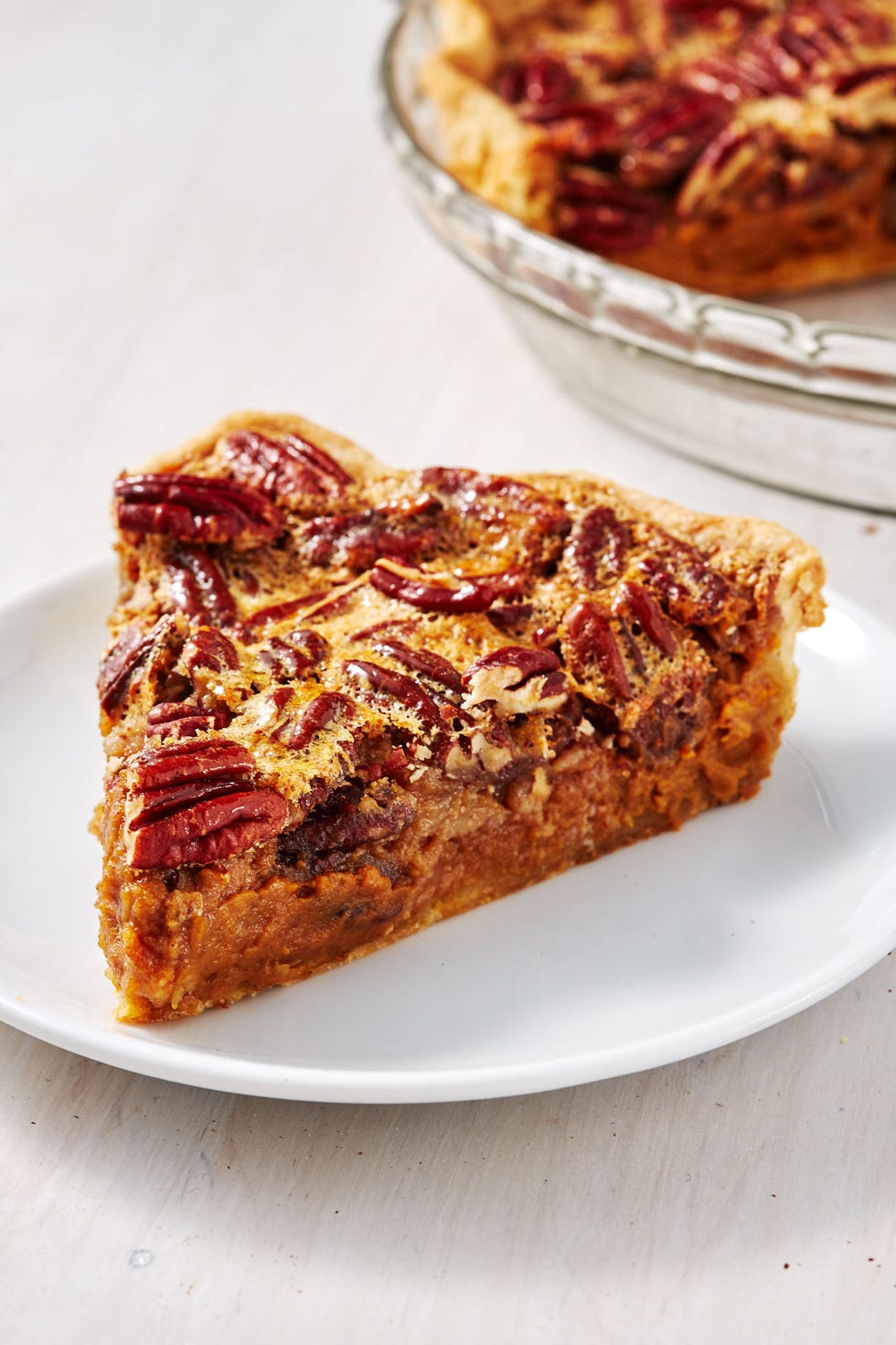 Pumpkin Pecan Pie - Delish.com