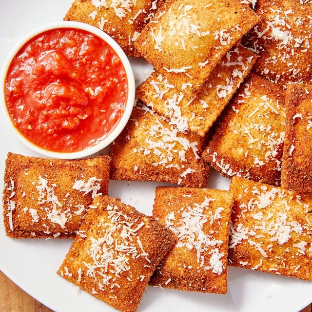 Toasted Ravioli with Marinara