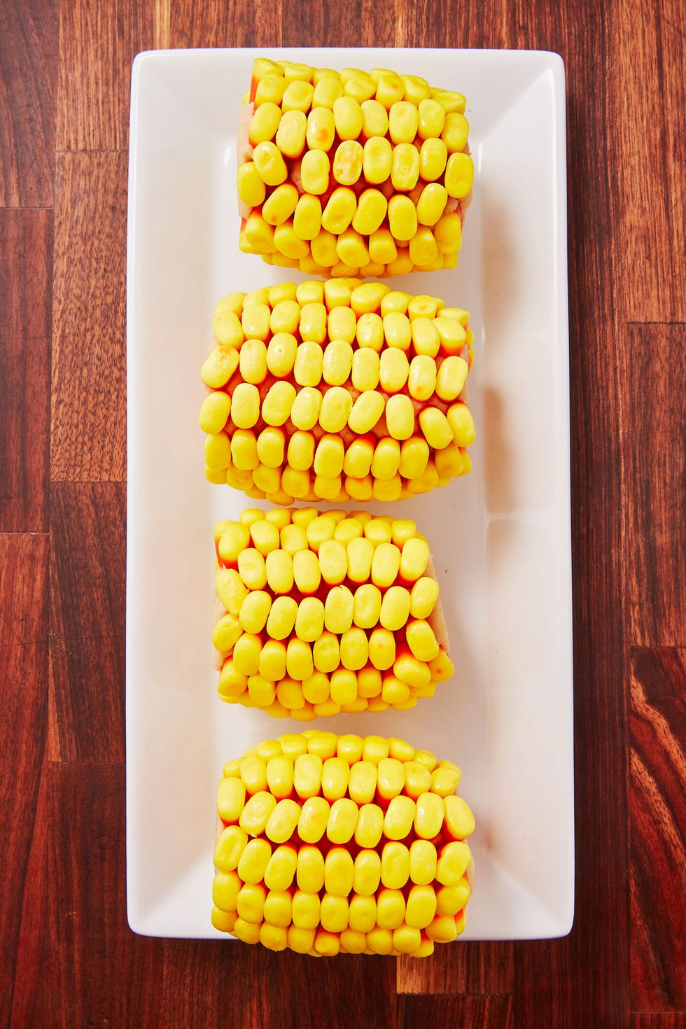 candy corn cobs