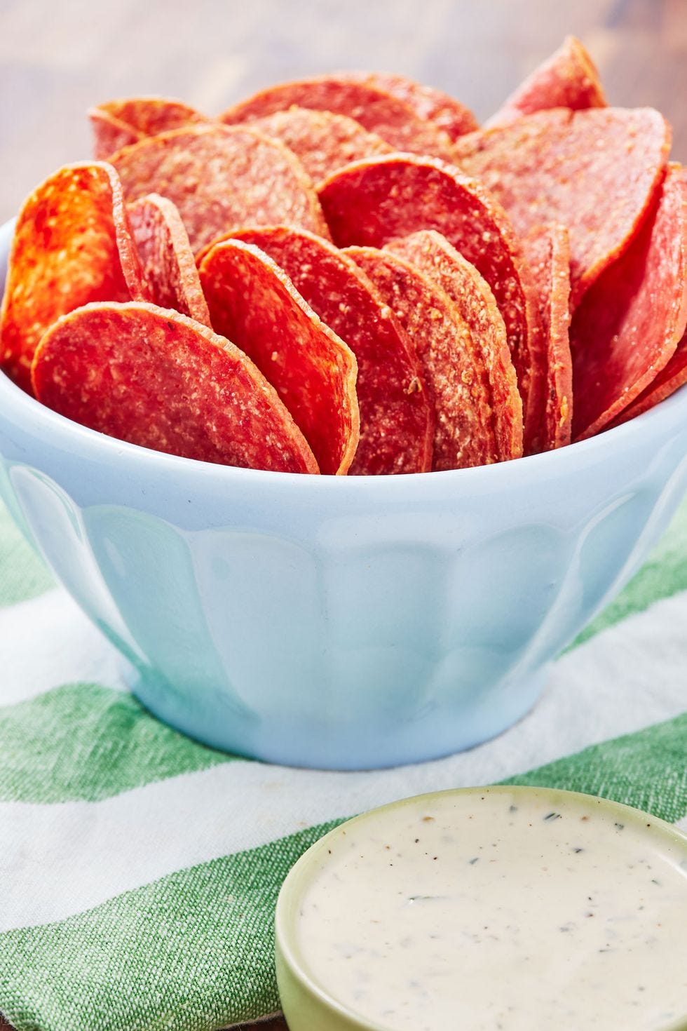 salami chips