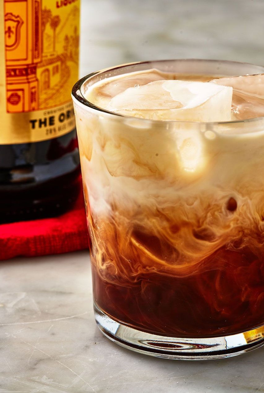white russian cocktail vertical