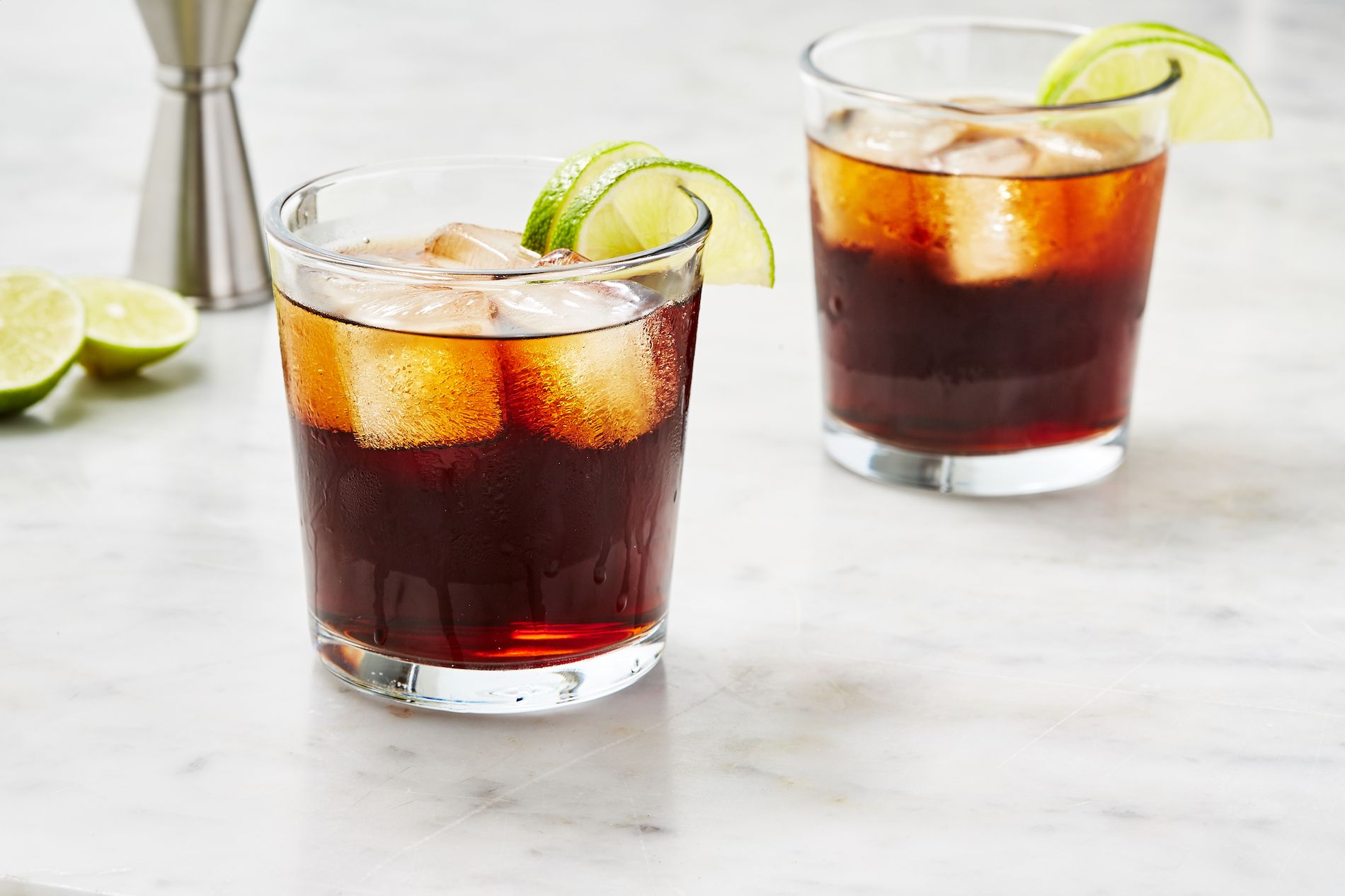 Rum and Coke - Shake Drink Repeat