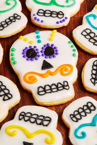 Day of the Dead Cookies - Delish.com