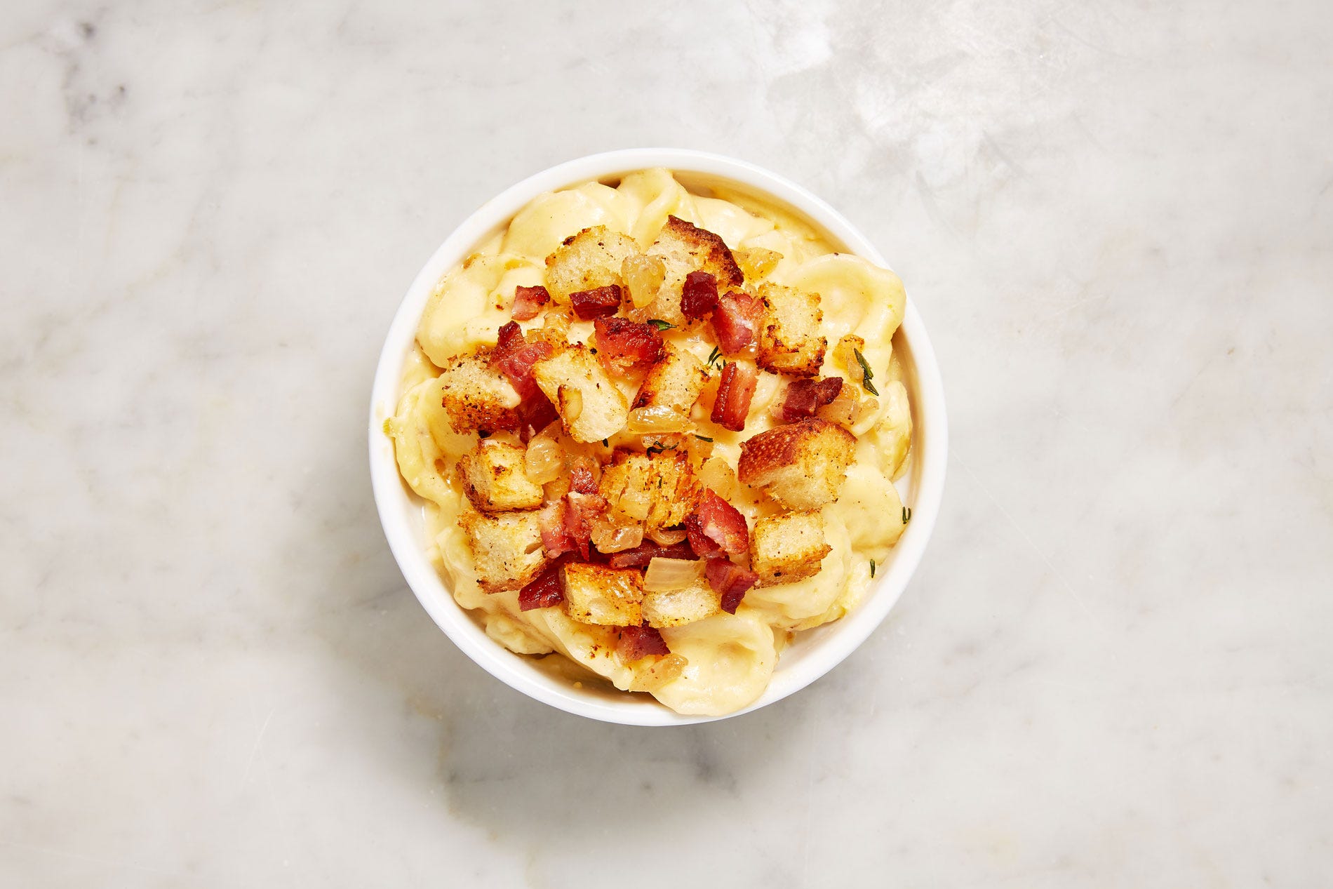 Bacon Lovers, This Three-Cheese Mac Is Dinner Tonight