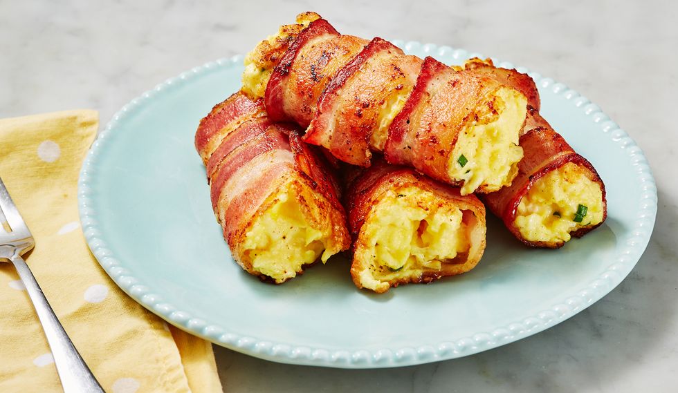 Bacon Egg & Cheese Roll Ups