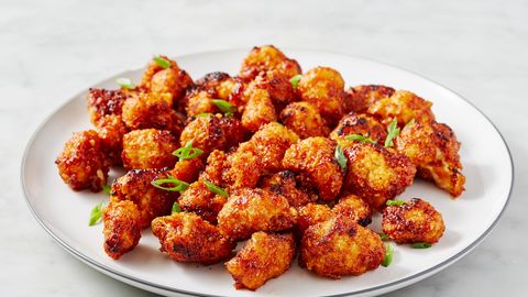preview for Honey-Garlic Cauliflower Is The Vegetarian Snack Your Party Needs