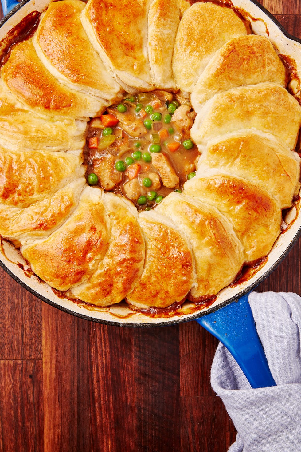 skillet chicken pot pie