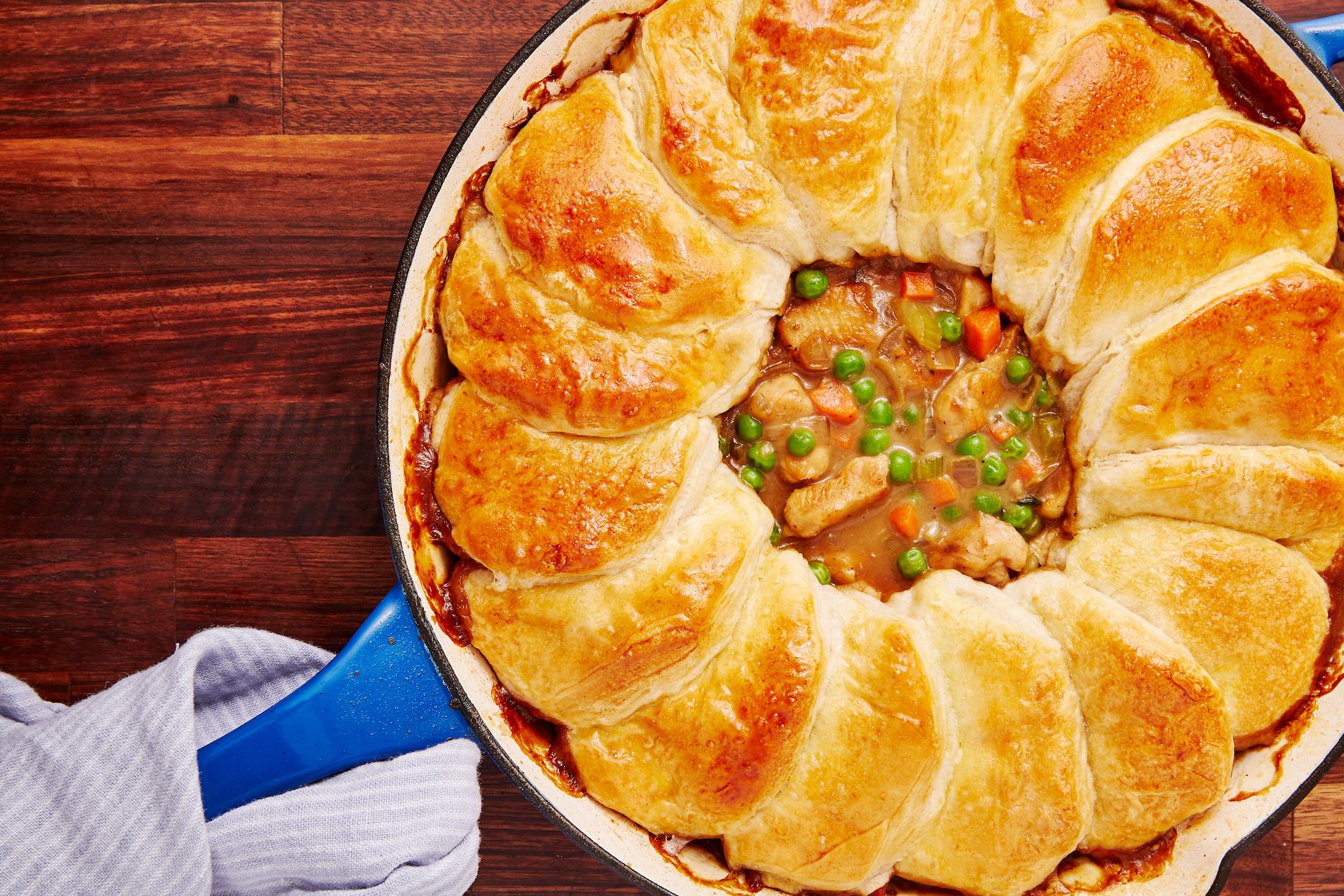 Recipe: Easy Skillet Chicken Pot Pie