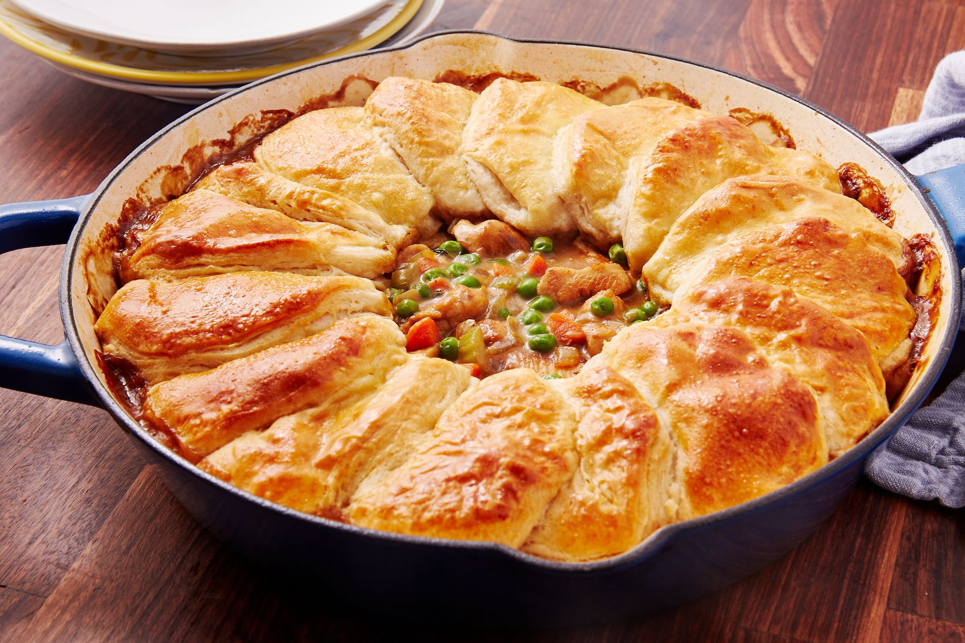 Skillet Chicken Pot Pie