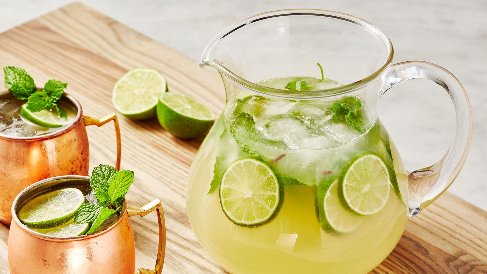Moscow Mule Punch - The Farmwife Drinks