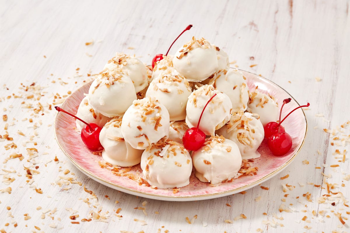 preview for Pina Colada Truffles Are The Perfect Boozy Treat