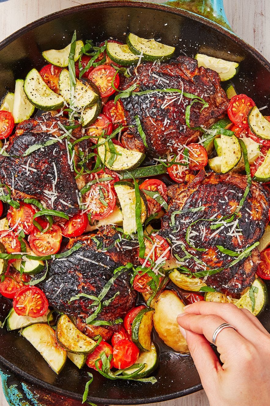 balsamic basil chicken