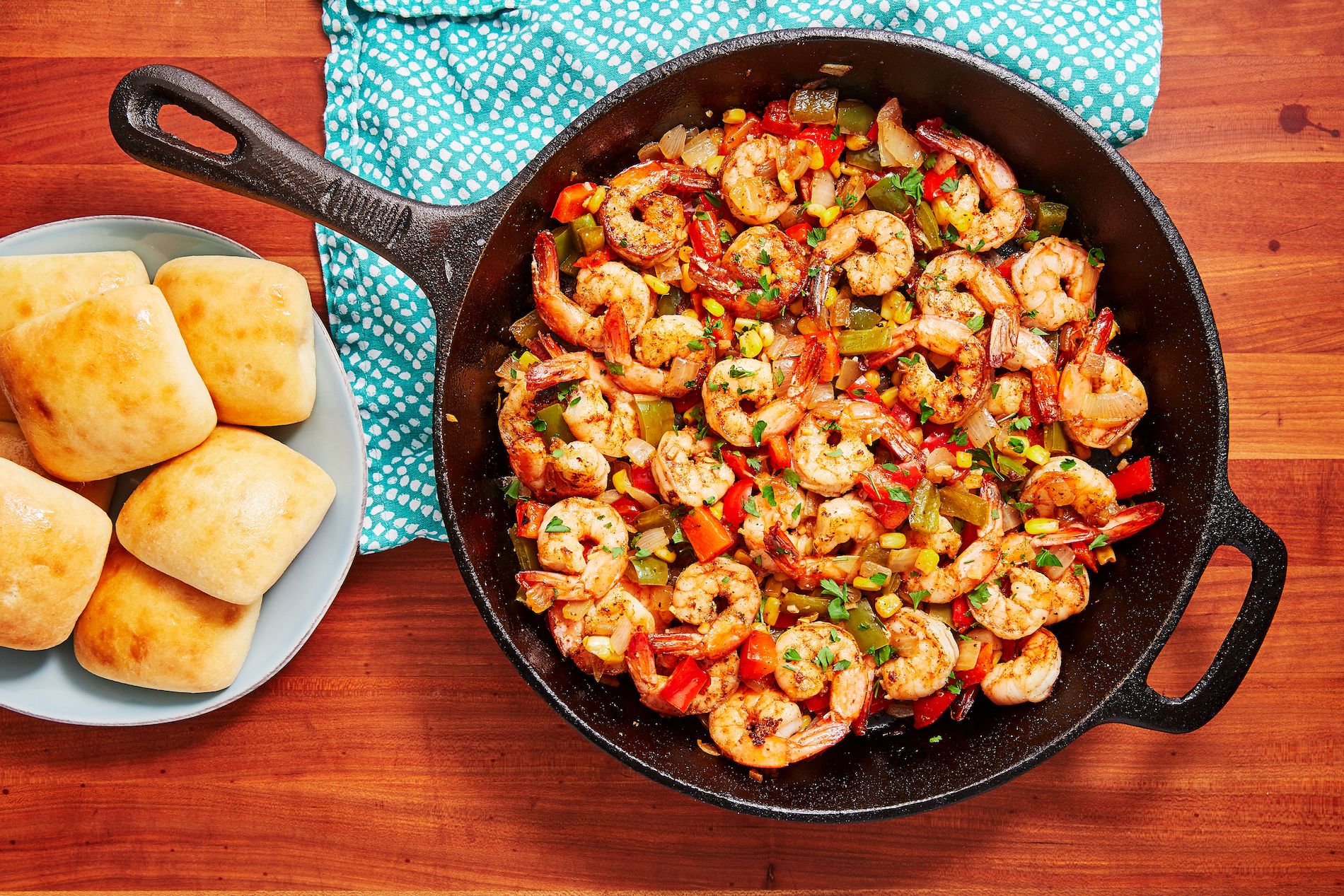 Shrimp and Corn Cakes - Dishing Out Health