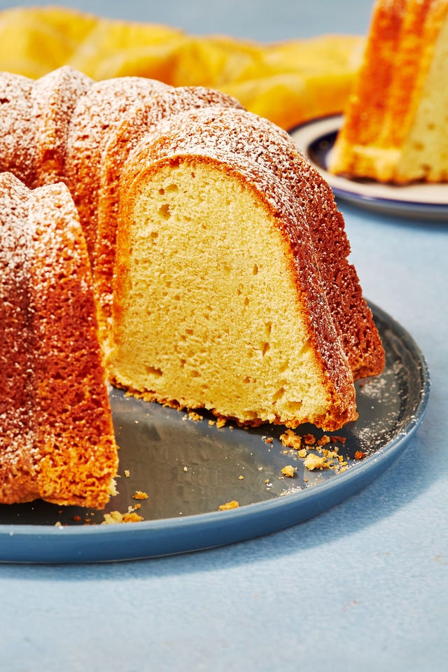 Sour Cream Pound Cake - Delish.com