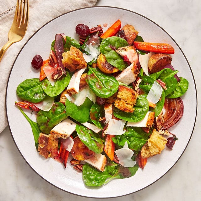 Thanksgiving Leftover Salad - Delish.com thanksgiving leftover salad