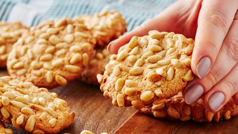 Video player poster image preview for These Chewy Pignoli Cookies Are SO Hard To Resist