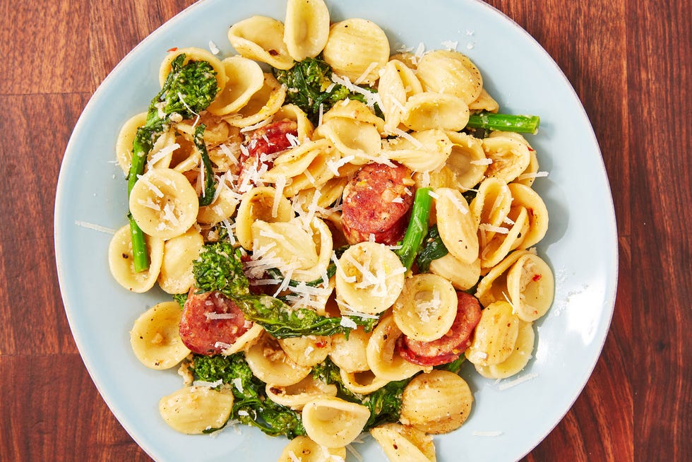 orecchiette with broccoli rabe 
 delishcom