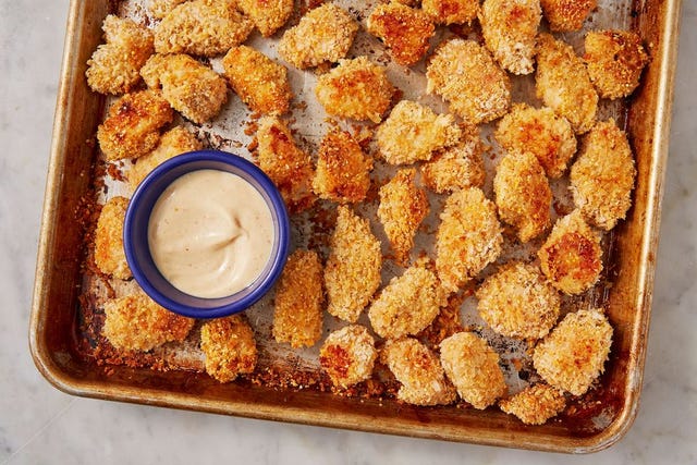 baked popcorn chicken