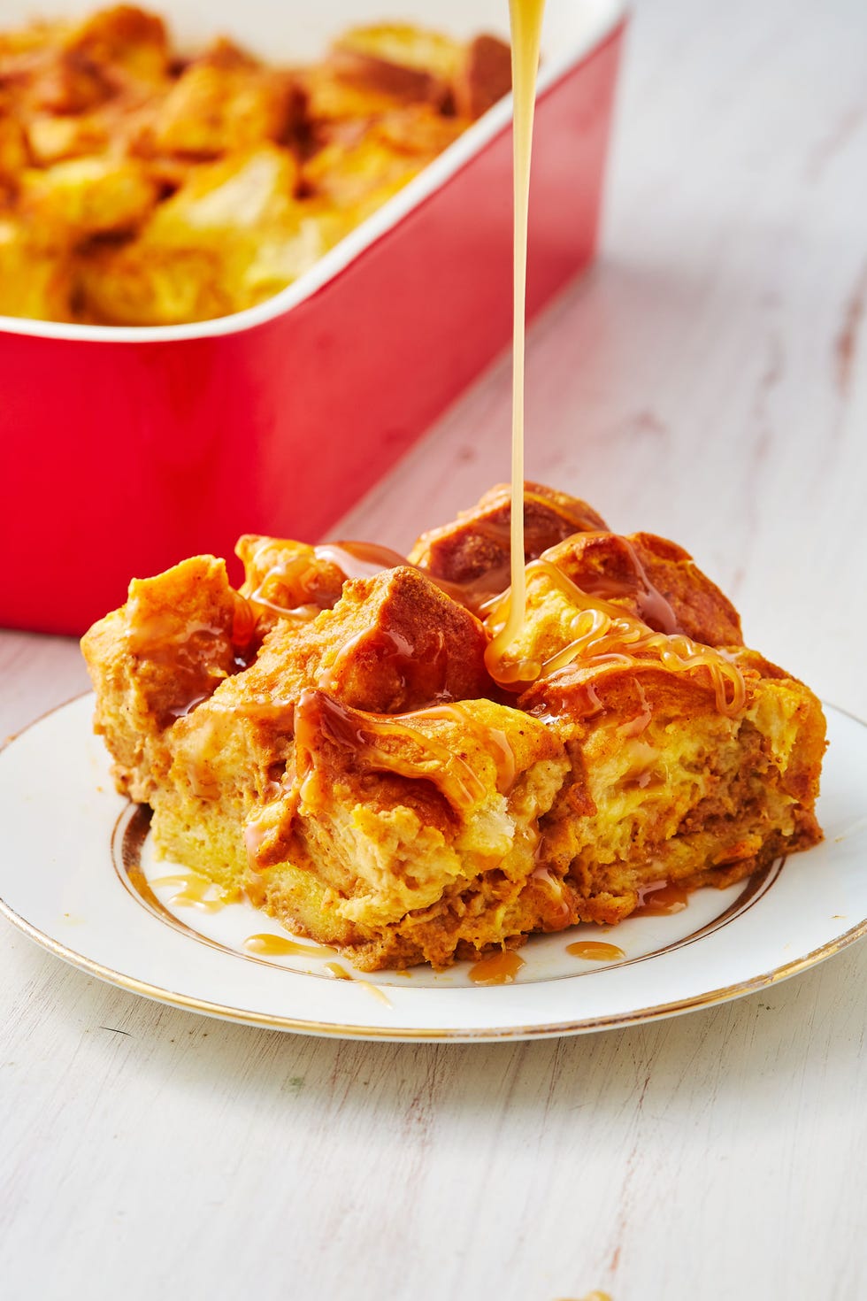 pumpkin bread pudding