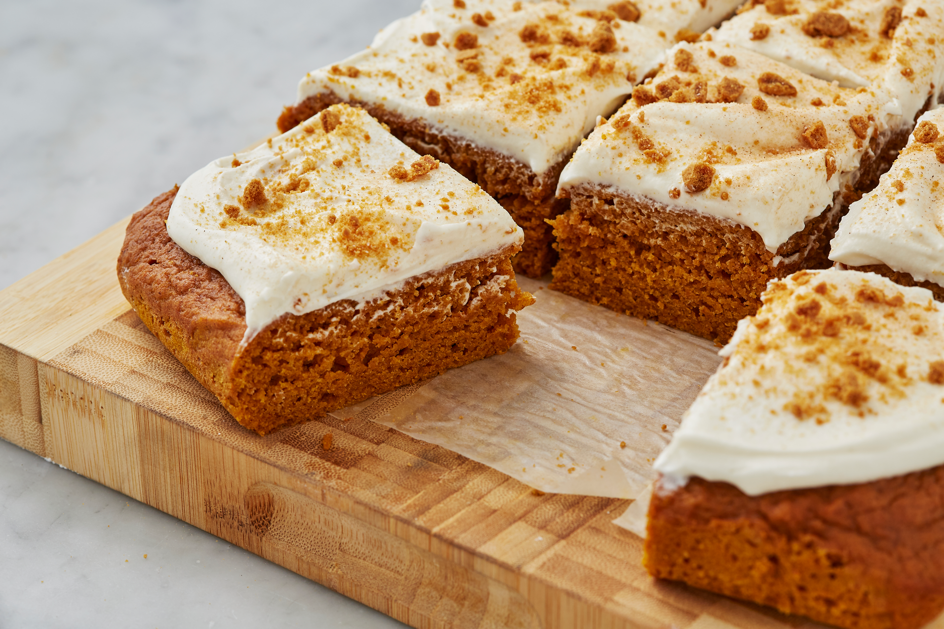 Pumpkin Cake with Cream Cheese Frosting – Modern Honey