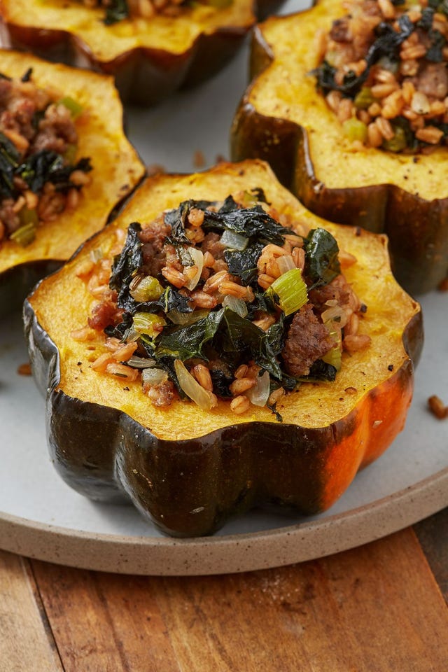 stuffed acorn squash