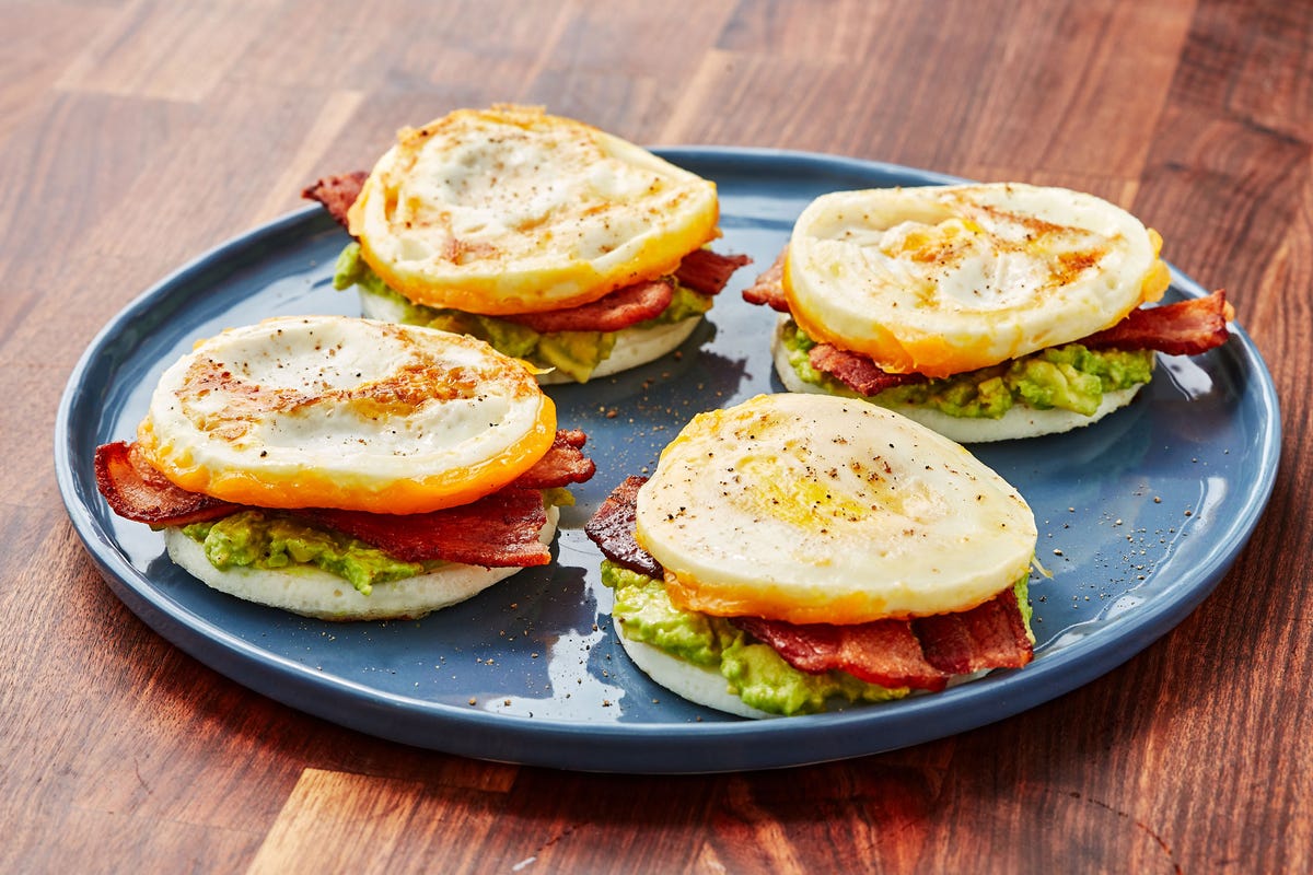 Bacon and Egg Sandwich Stack, Recipe