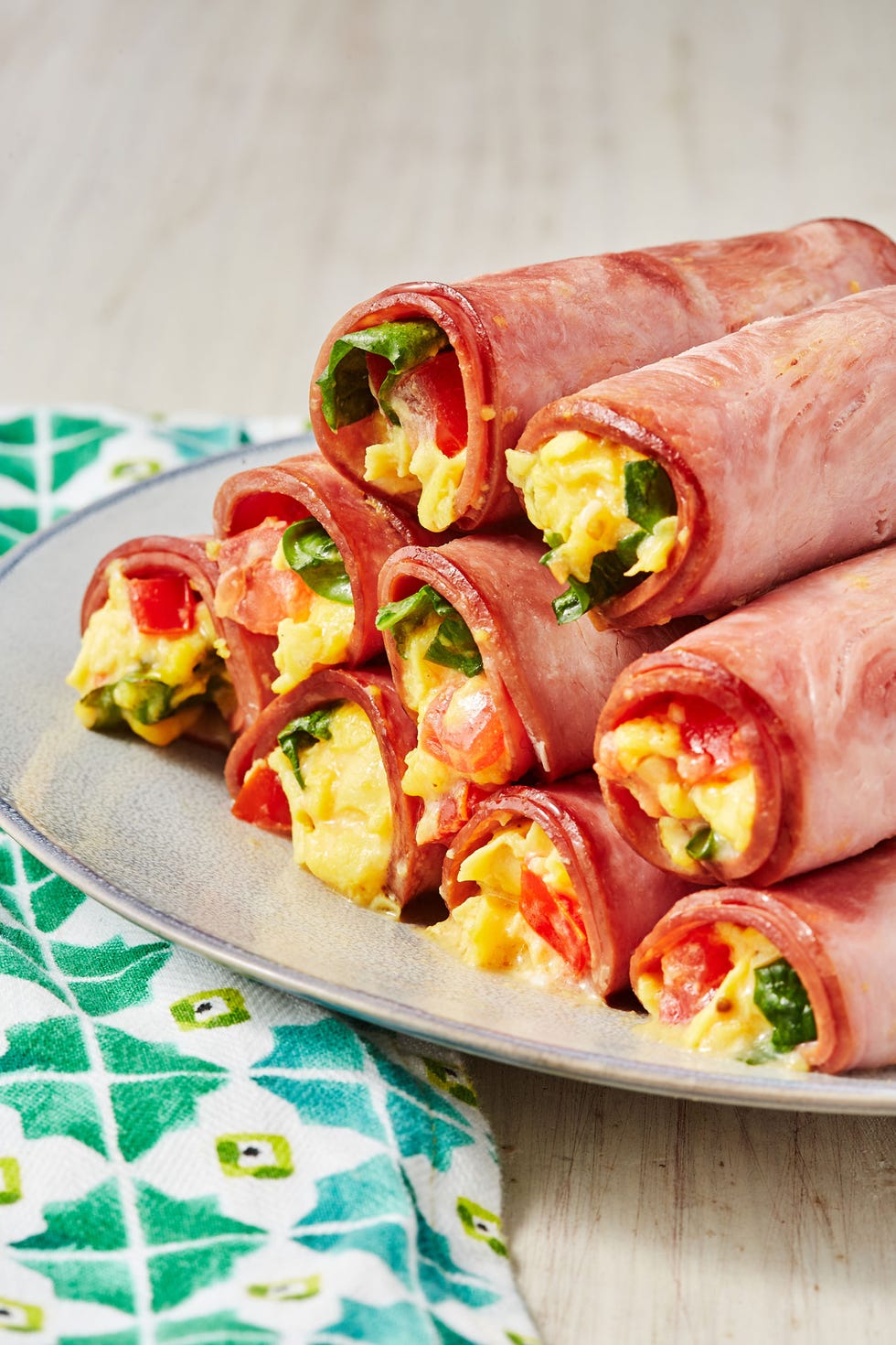 ham, egg, cheese roll ups