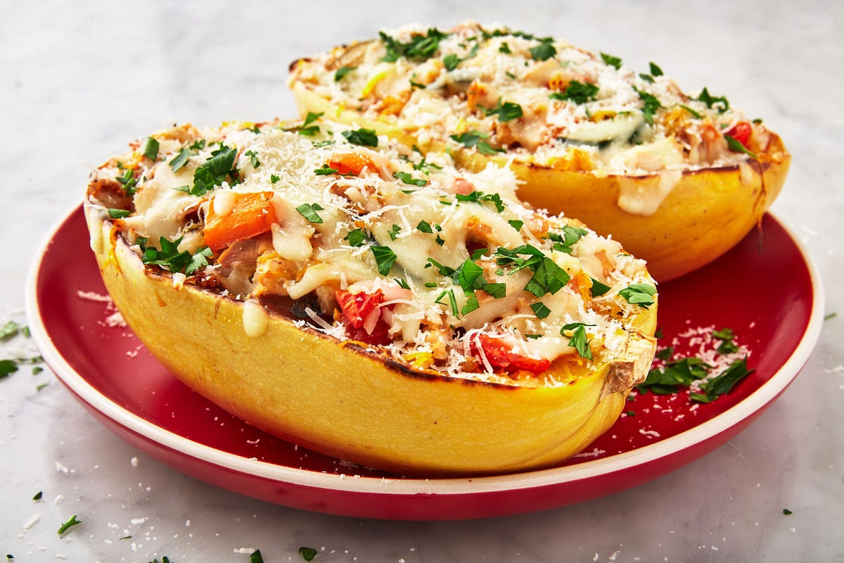 preview for This Primavera Stuffed Spaghetti Squash Tastes Like Summer