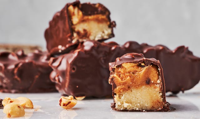 keto copycat snickers bars delish keto copycat snickers bars delish