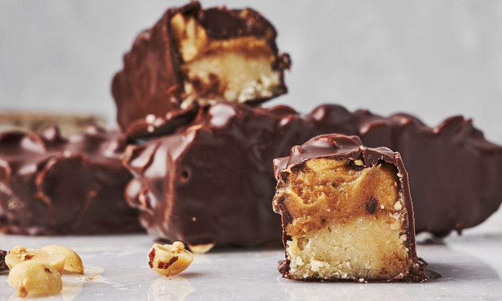 keto copycat snickers bar
