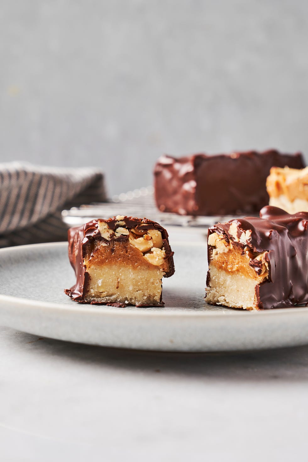 keto copycat snickers bars delish