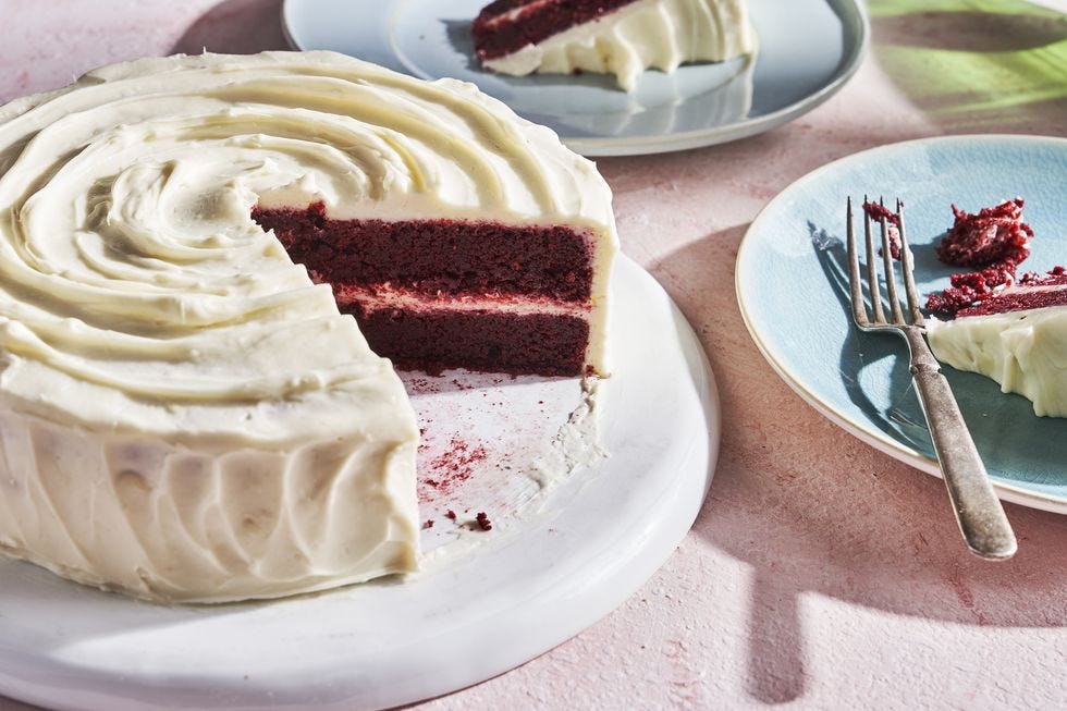 keto red velvet cake