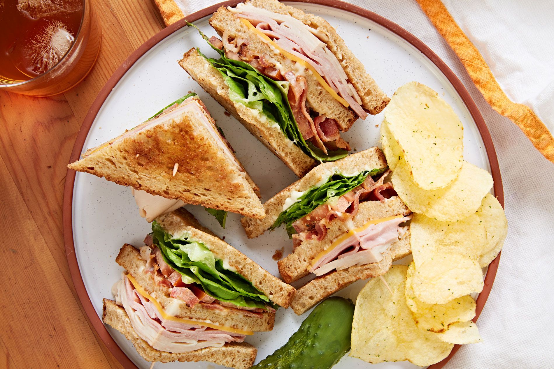 Best Club Sandwich Recipe - How To Make A Club Sandwich