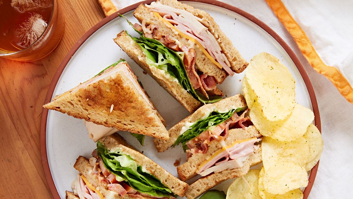 Best Club Sandwich Recipe - How To Make A Club Sandwich