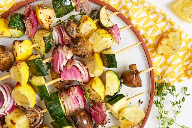 veggie  kebabs
