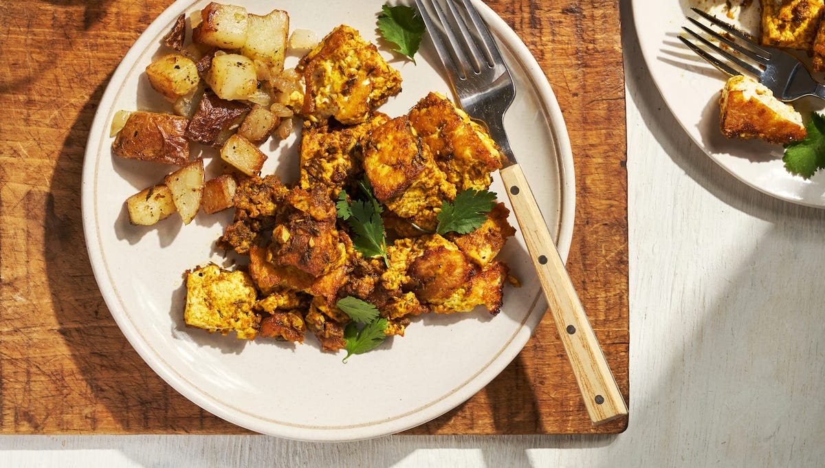 Video player poster image preview for No Vegan Brunch Is Complete Without This Tofu Scramble