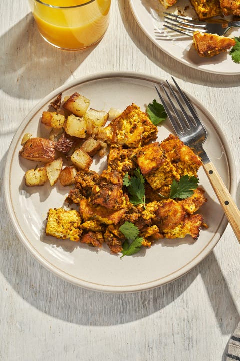 tofu scramble with potatoes