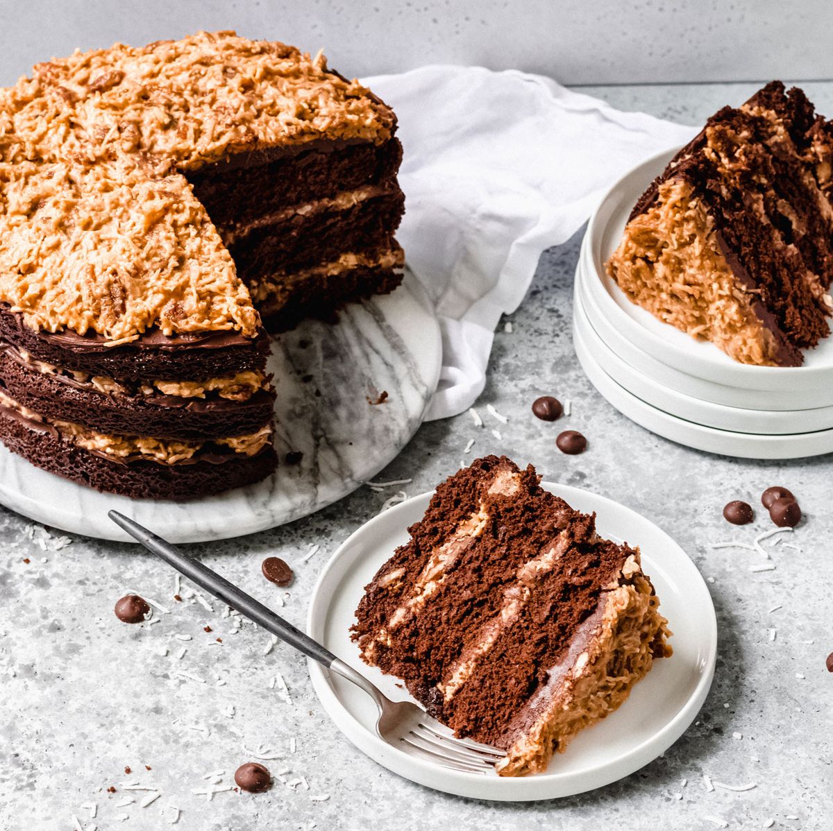 Best German Chocolate Cake Recipe - How to Make German Chocolate Cake
