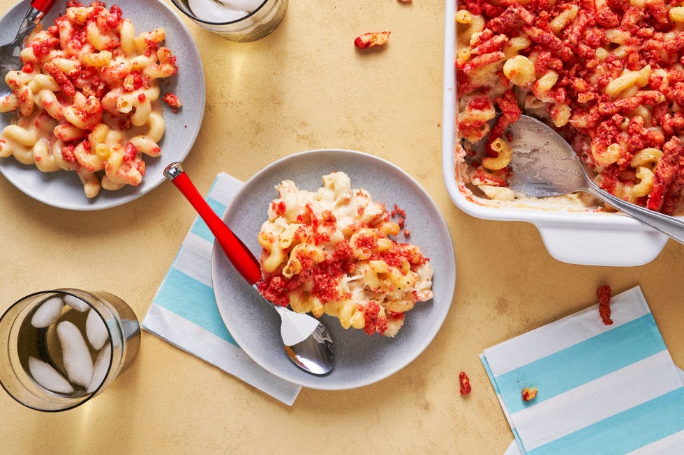 flaming hot cheetos mac and cheese