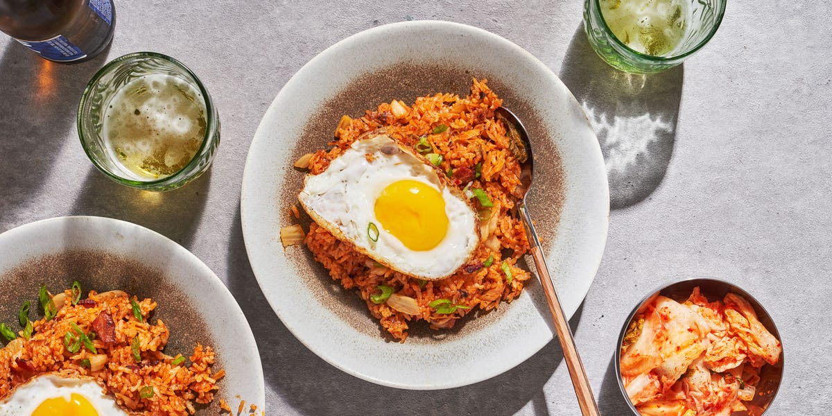 Best Kimchi Fried Rice Recipe - How To Make Kimchi Fried Rice