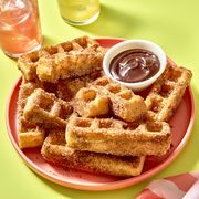cinnamon sugar waffle dippers  delishcom