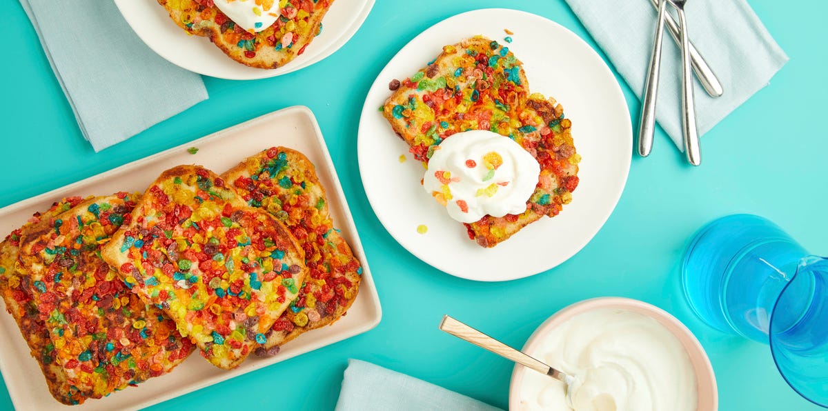 Video player poster image preview for Call Your Friends, You're Making Fruity Pebble French Toast!