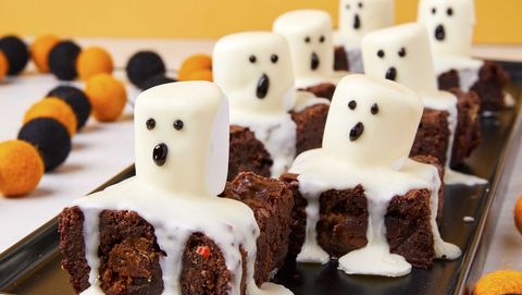 preview for Ghost Marshmallow Brownies Will Get You SO Excited For Halloween