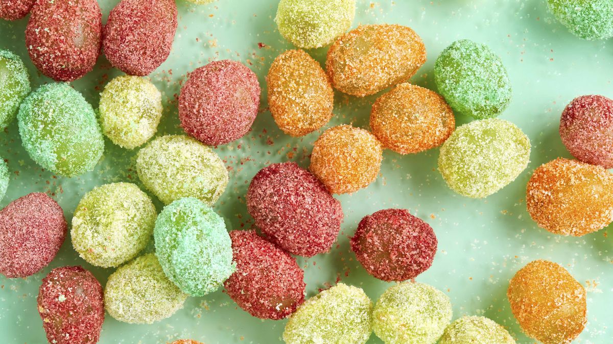 preview for Sour Patch Grapes are the Most Addictive Thing You'll Ever Eat!
