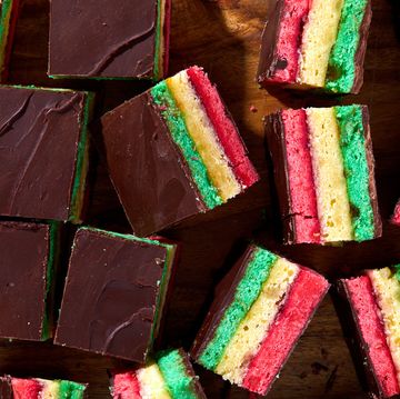 italian rainbow cookies