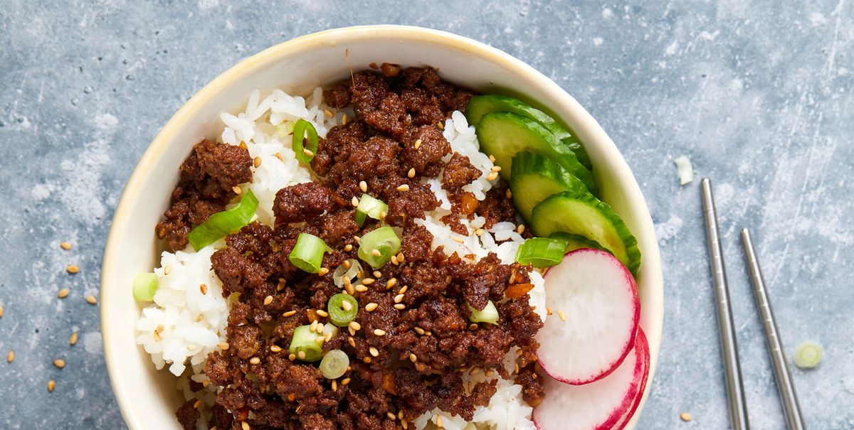 caramelized beef with rice