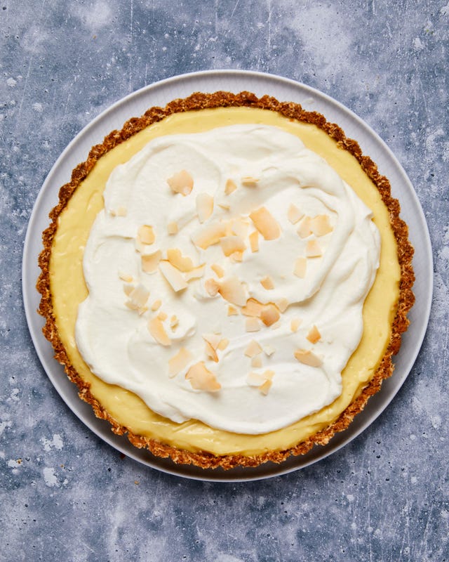 lemon coconut tart